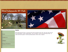 Tablet Screenshot of blindsalamanderrvpark.com